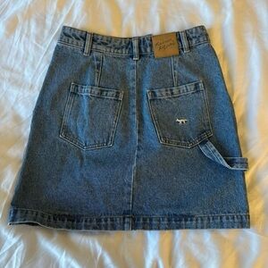 Maison Kitsune Denim Skirt - Size 24